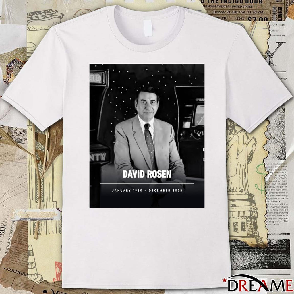 RIP David Rosen January 1930 – December 2025 IGN Poster t-shirt