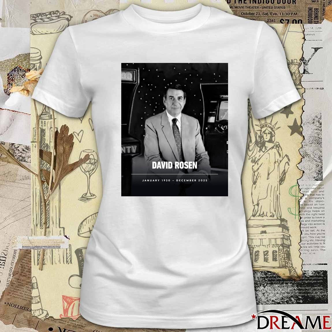 RIP David Rosen January 1930 – December 2025 IGN Poster t-shirt