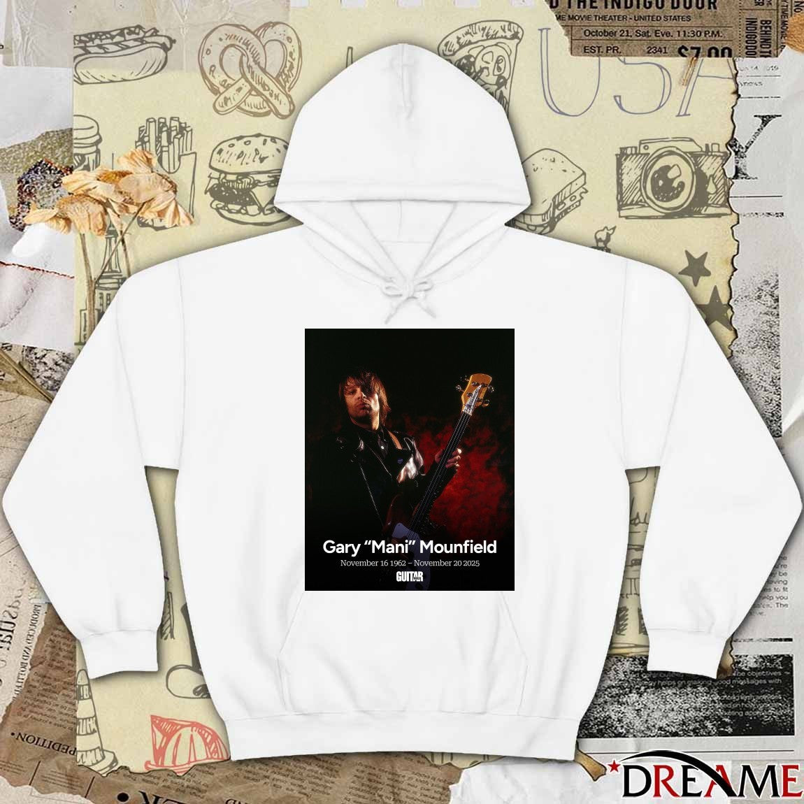 RIP Gary Mani Mounfield Has Died Aged 63 November 16 1962 – November 20 2025 Poster t-shirt