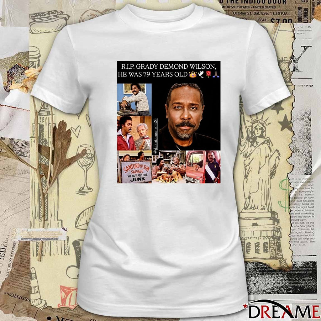RIP Grady Demond Wilson He Was 79 Years Old 1946-2026 t-shirt