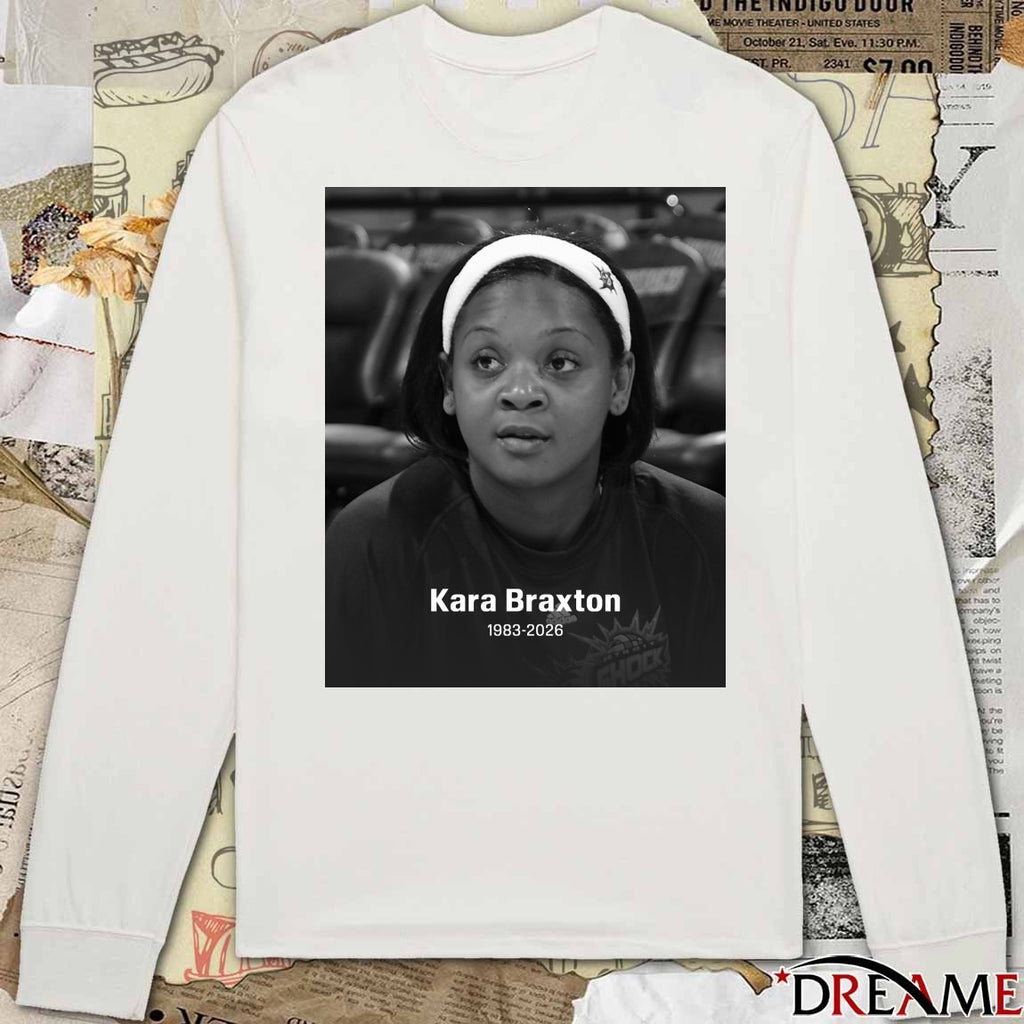 RIP Kara Braxton Detroit Shock Has Died At The Age Of 43 1983 – 2026 Poster t-shirt