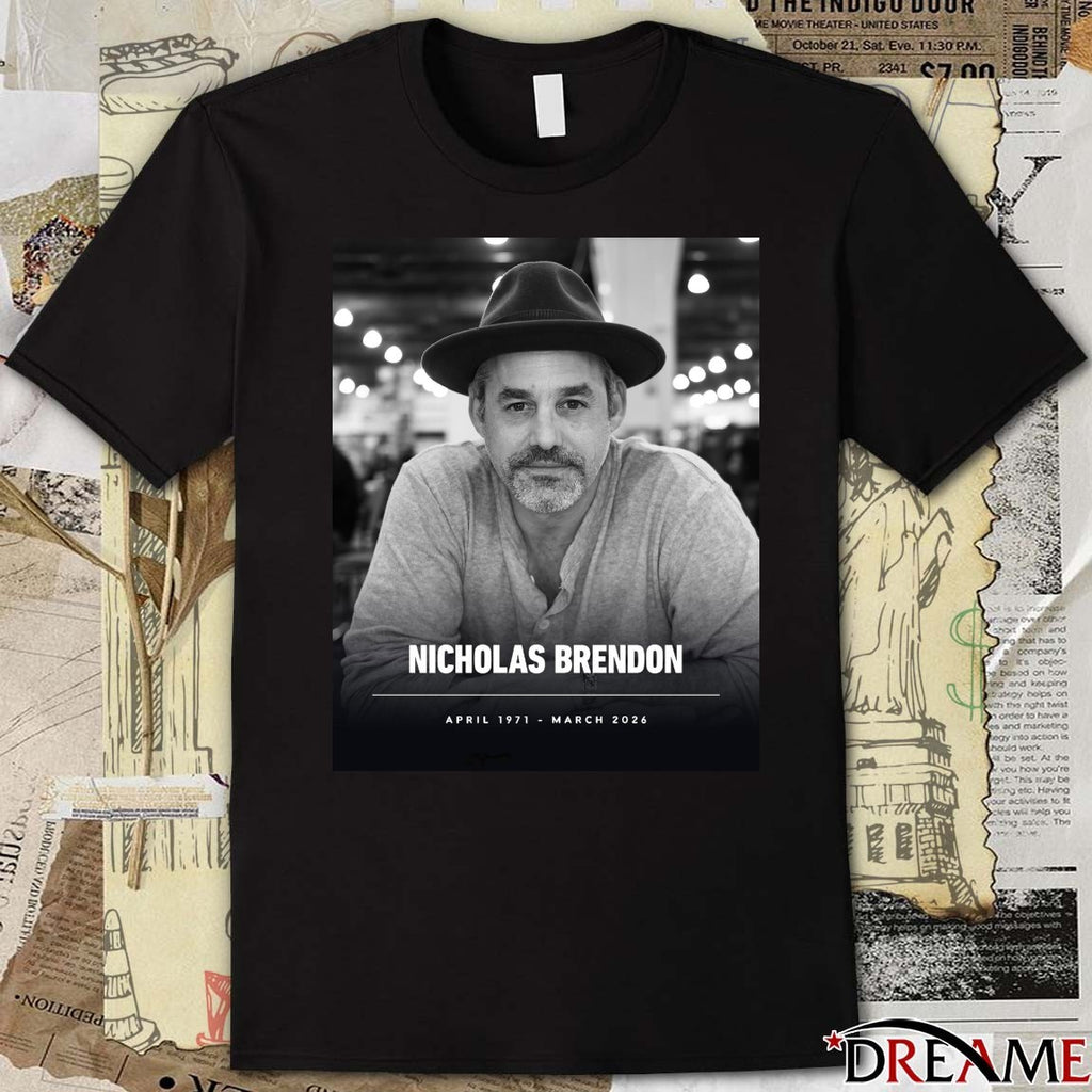 RIP Nicholas Brendon April 1971 – March 2026 IGN Poster t-shirt