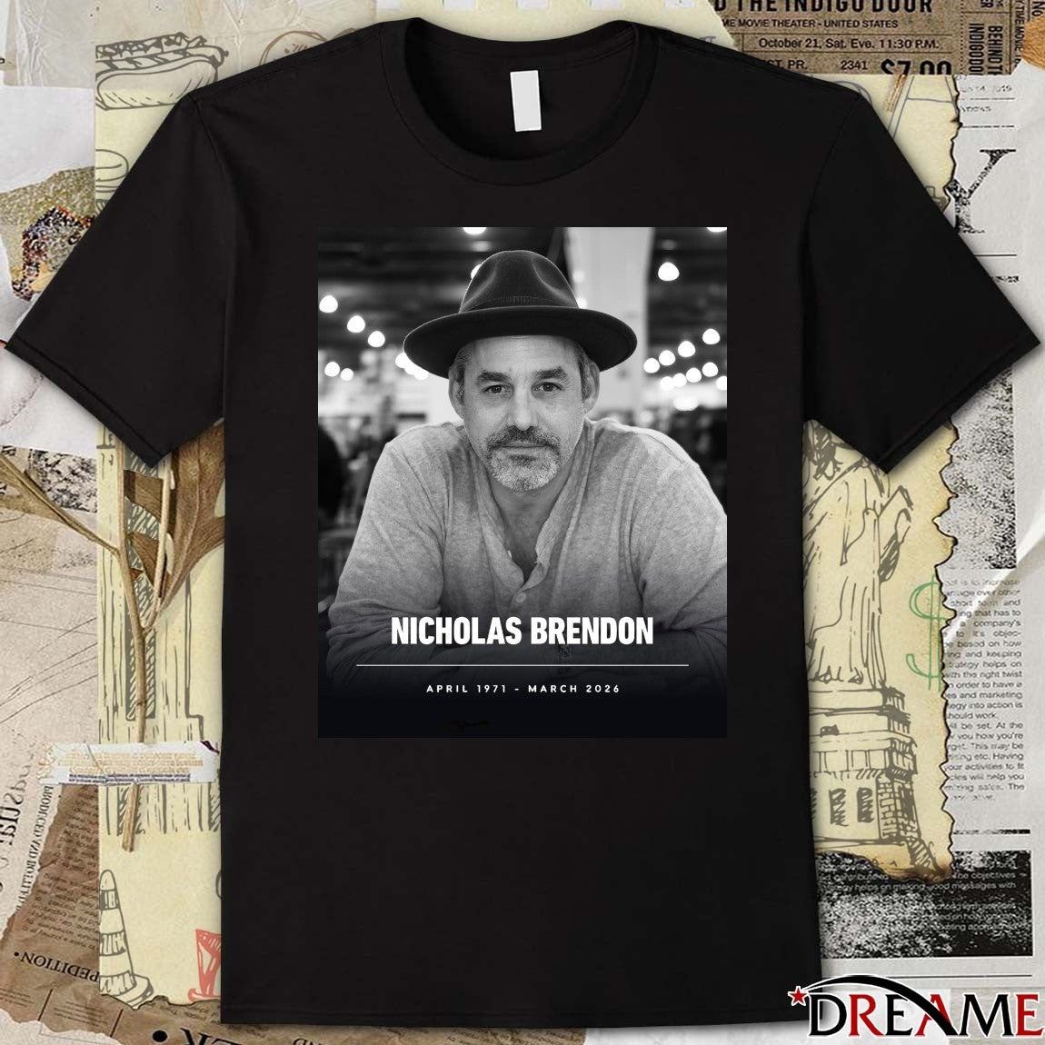 RIP Nicholas Brendon April 1971 – March 2026 IGN Poster t-shirt