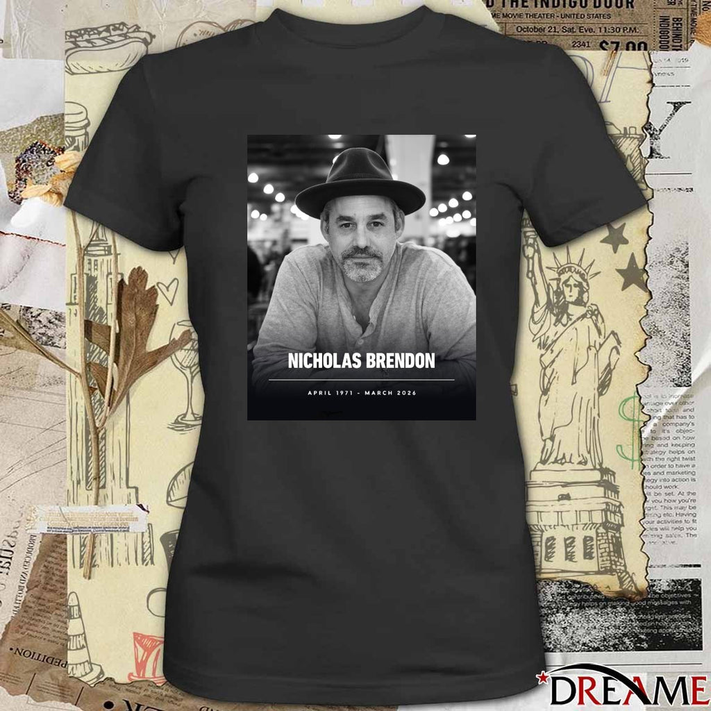 RIP Nicholas Brendon April 1971 – March 2026 IGN Poster t-shirt