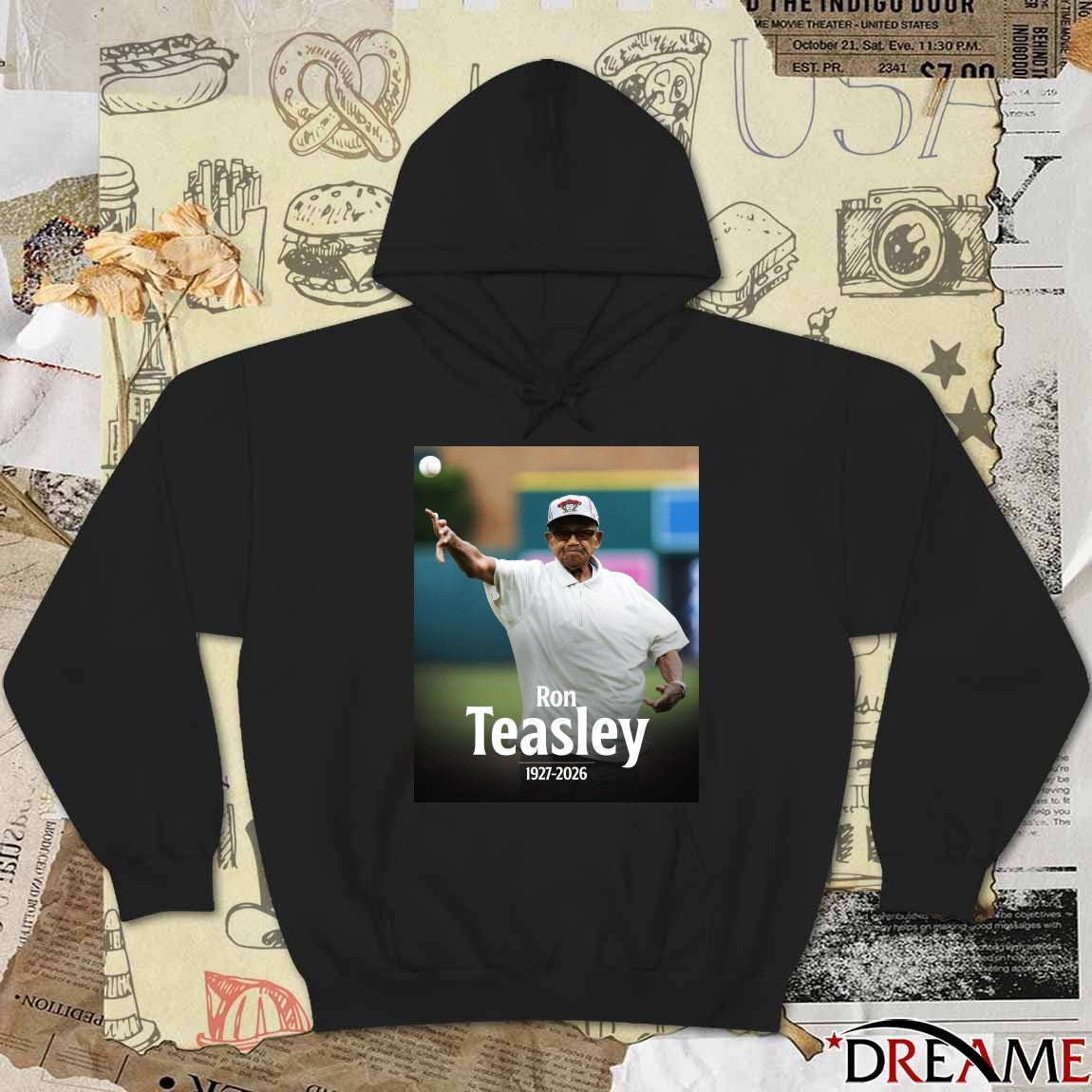RIP Ron Teasley former Negro Leagues player 1927 – 2026 Poster t-shirt