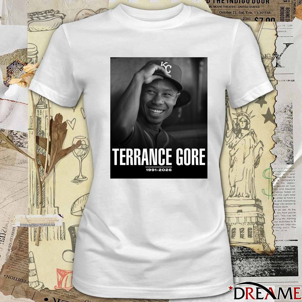 RIP Terrance Gore 1991 – 2026 Talkin’ Baseball Poster t-shirt