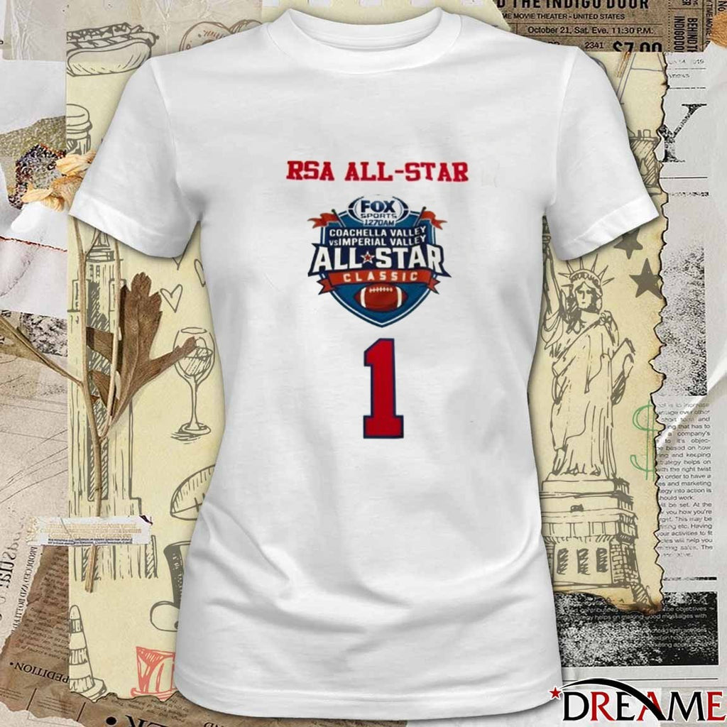 RSA All-Star FOX Sports Coachella Valley Vs Imperial Valley All-Star Classic t-shirt