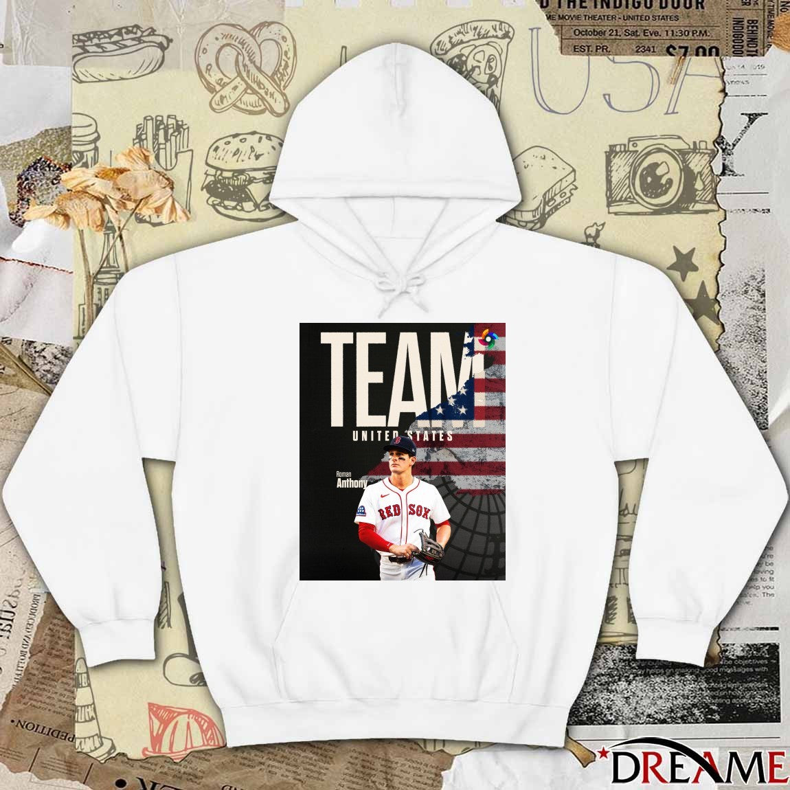 Red Sox Roman Anthony is officially repping Team USA Poster t-shirt
