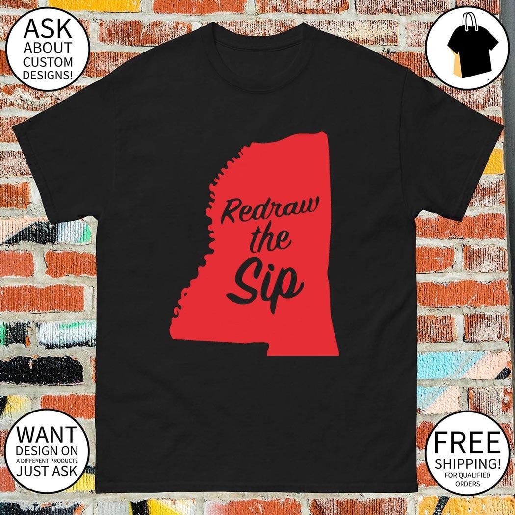 Redraw the Sip Ole Mis shirt