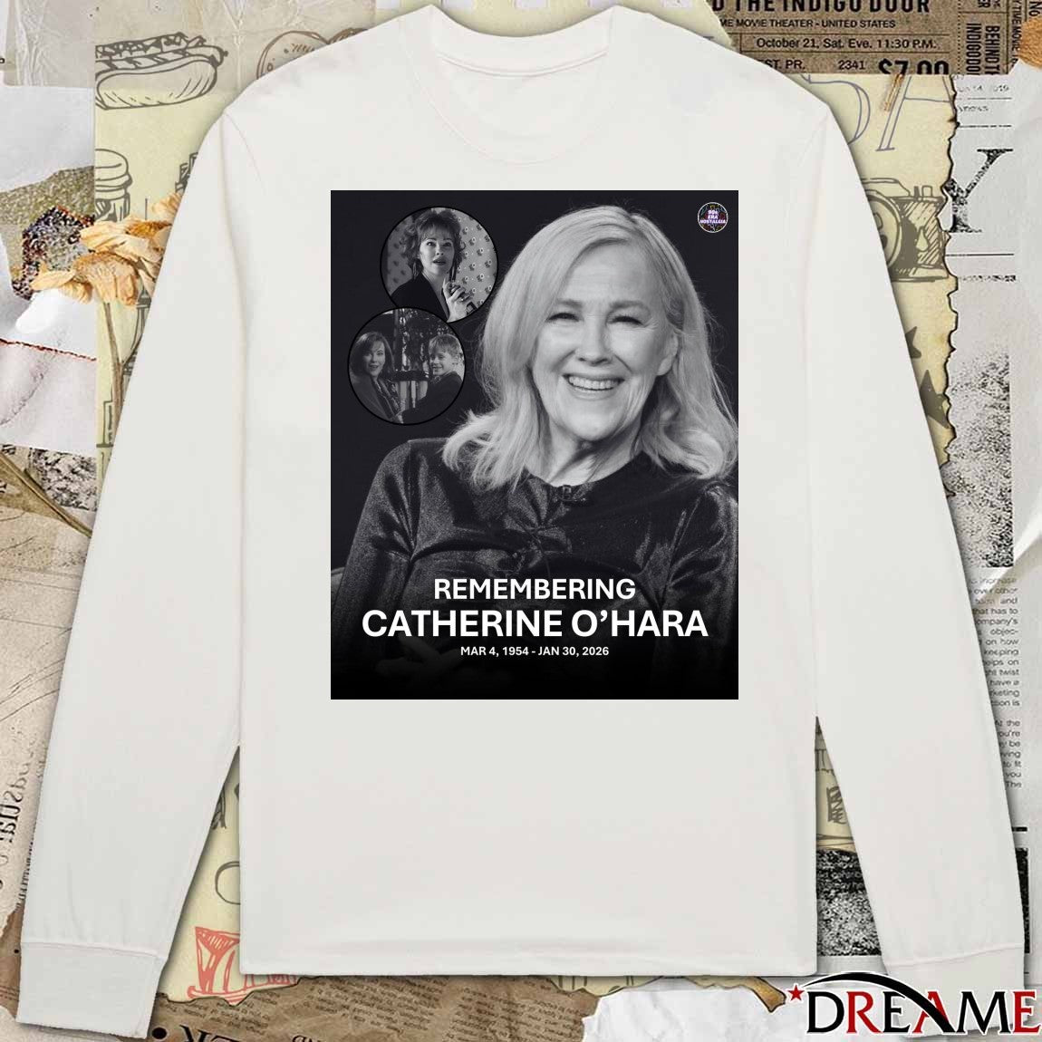 Remember Comedy Legend And Emmy-winning Actress Catherine O’hara 1954 – 2026 Poster t-shirt
