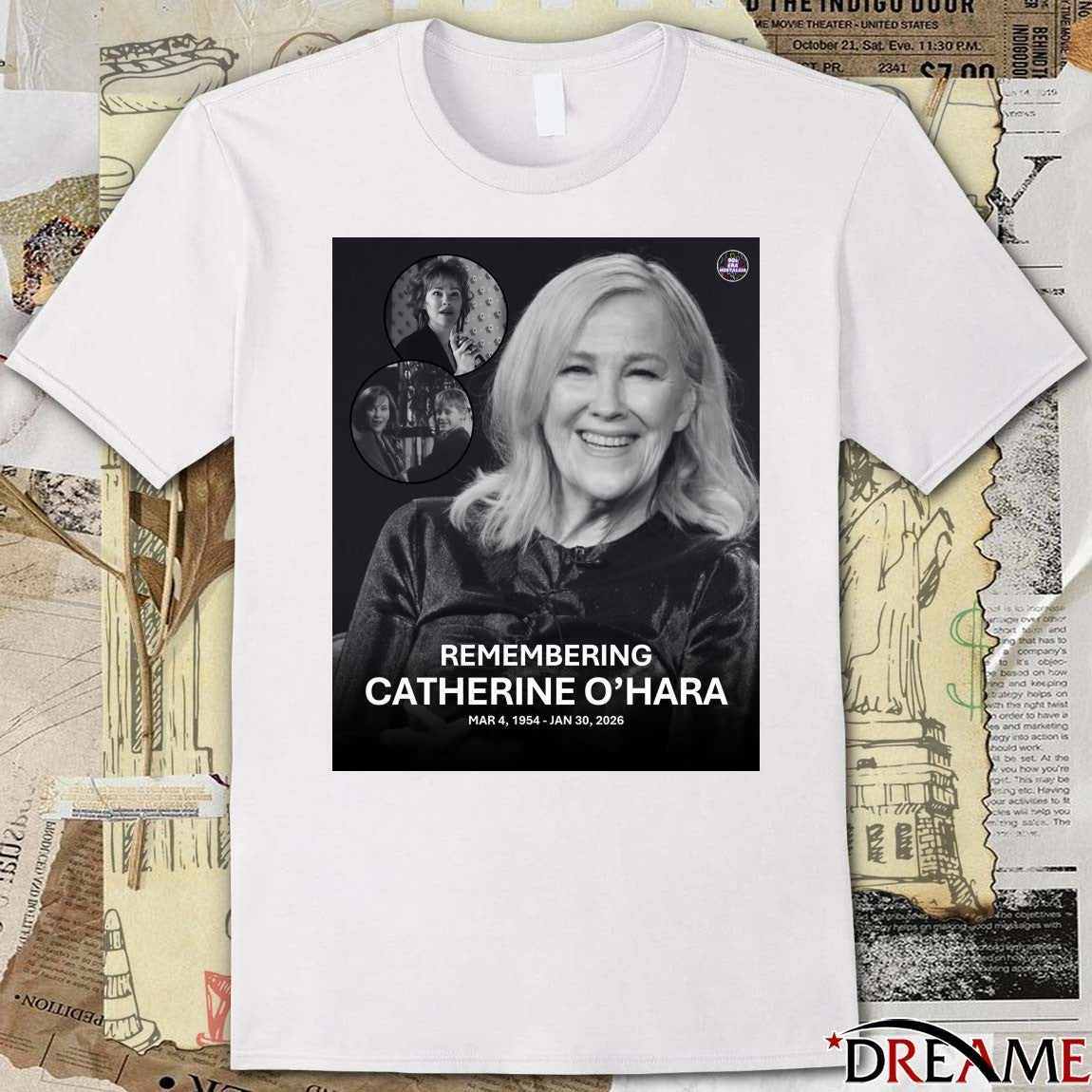 Remember Comedy Legend And Emmy-winning Actress Catherine O’hara 1954 – 2026 Poster t-shirt