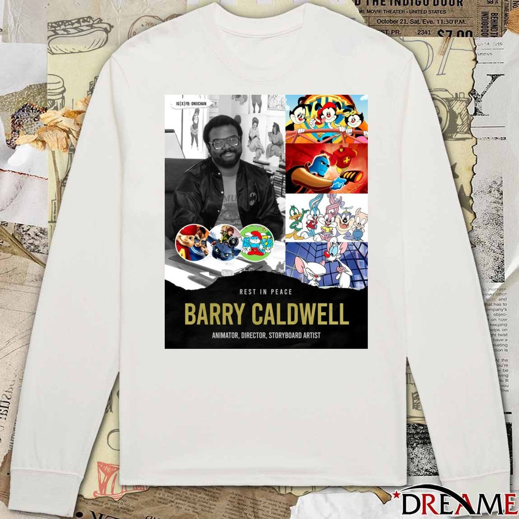 Rest In Peace Barry Caldwell Animator Director Storyboard Artist t-shirt
