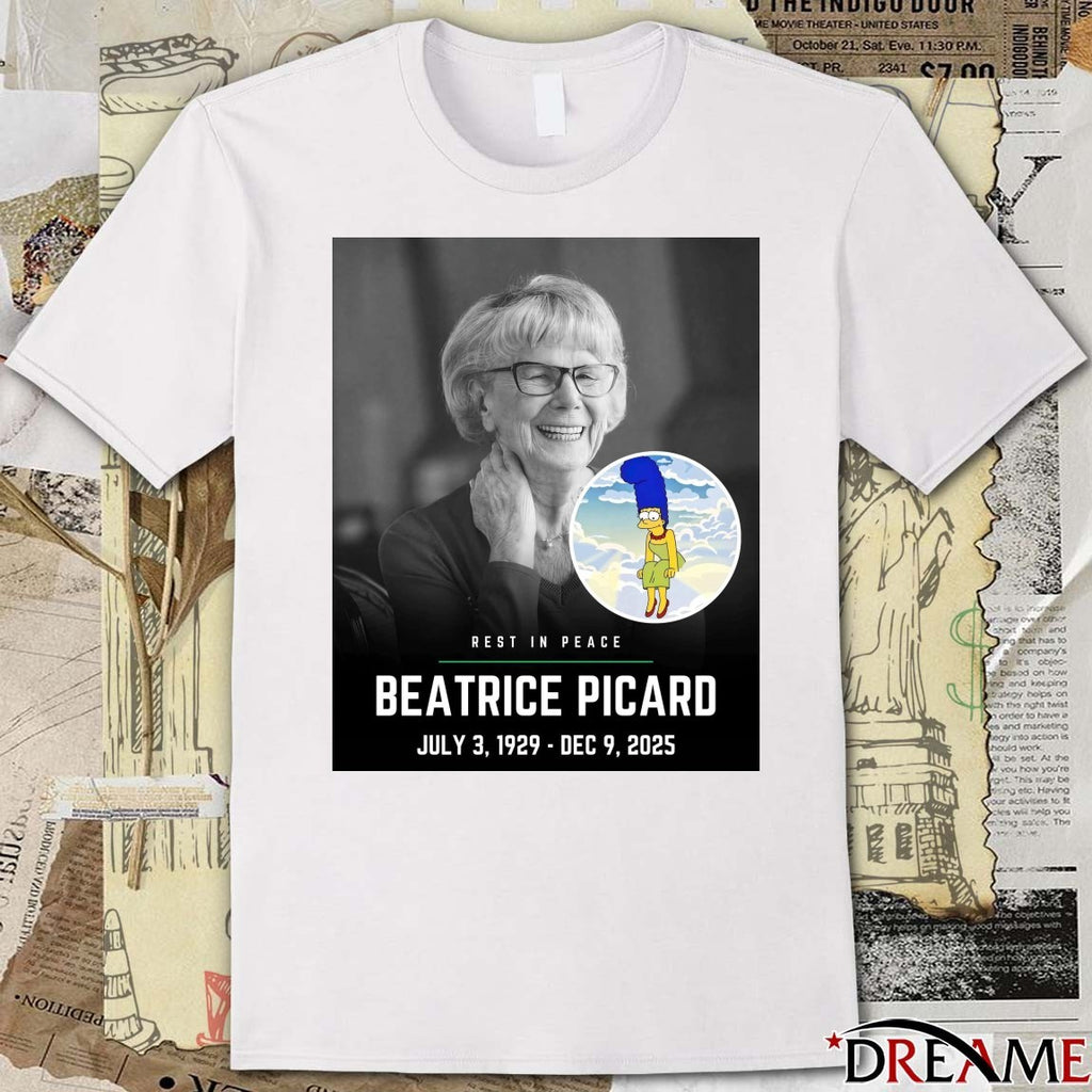Rest In Peace Béatrice Picard July 3 1929 – December 9 2025 Poster t-shirt