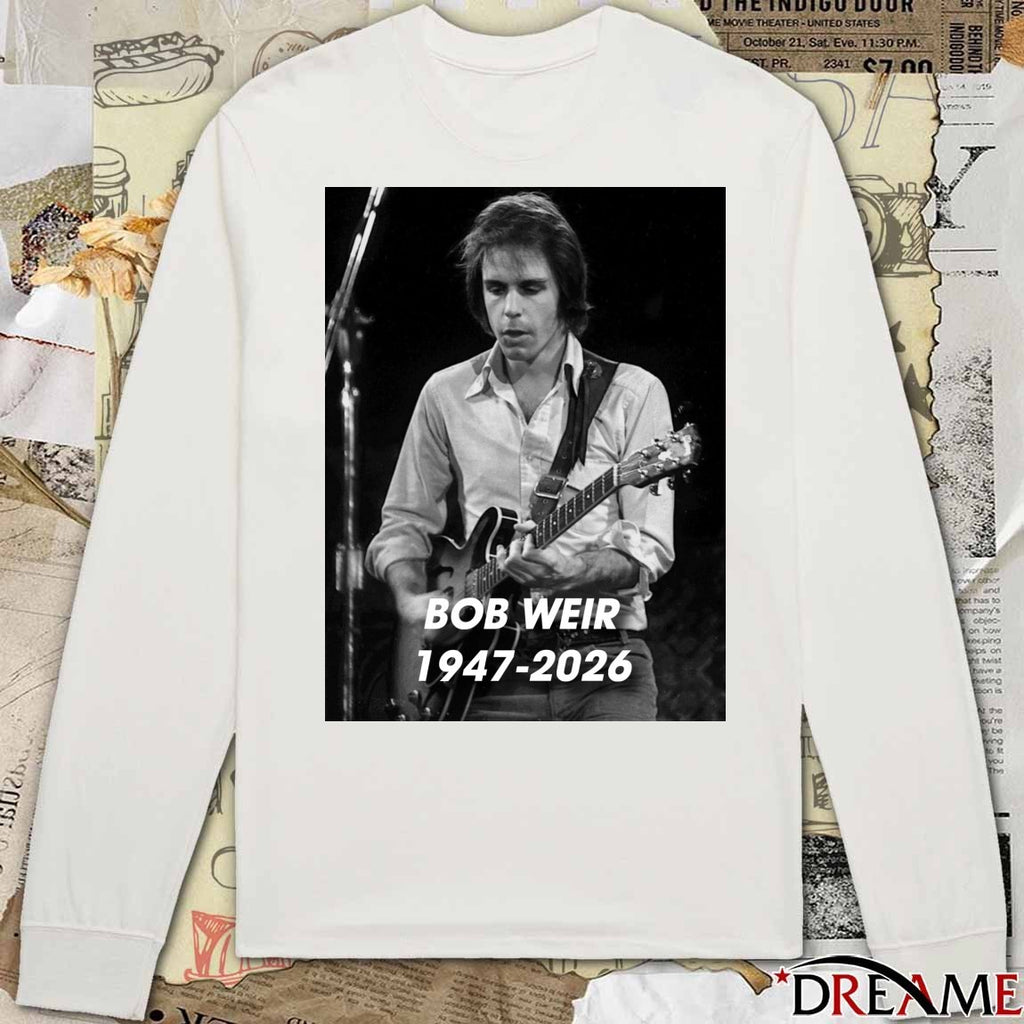 Rest In Peace Bob Weir 1947 – 2026 Poster t-shirt