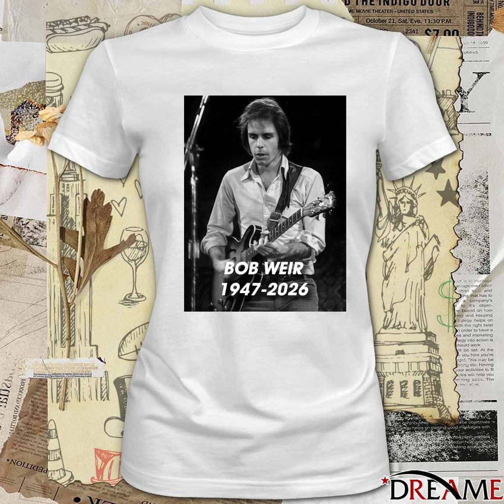 Rest In Peace Bob Weir 1947 – 2026 Poster t-shirt