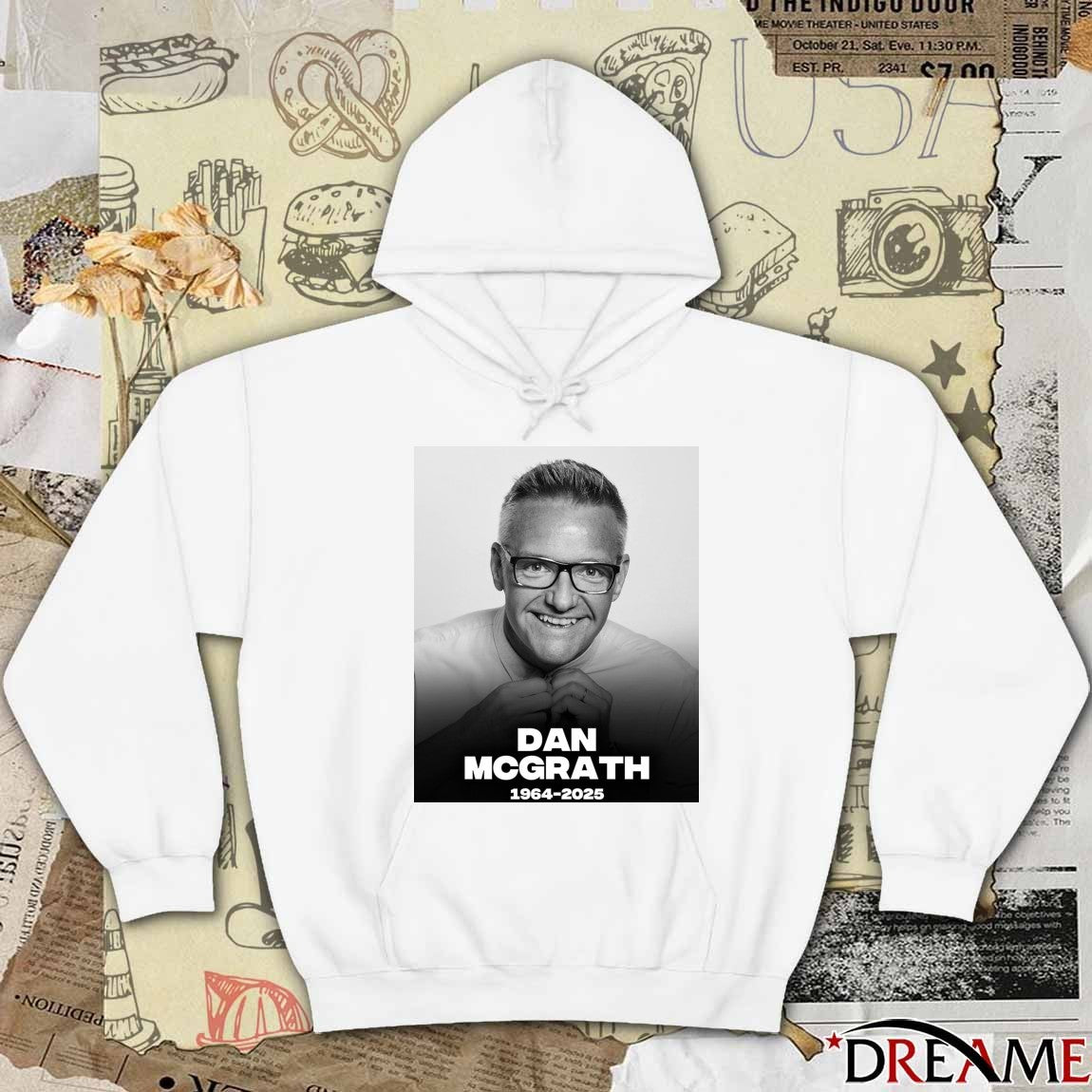 Rest In Peace Dan McGrath Has Passed Away At The Age Of 61 1964 – 2025 Poster t-shirt