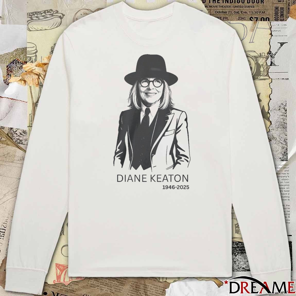 Rest In Peace Diane Keaton 1946 – 2025 t-shirt