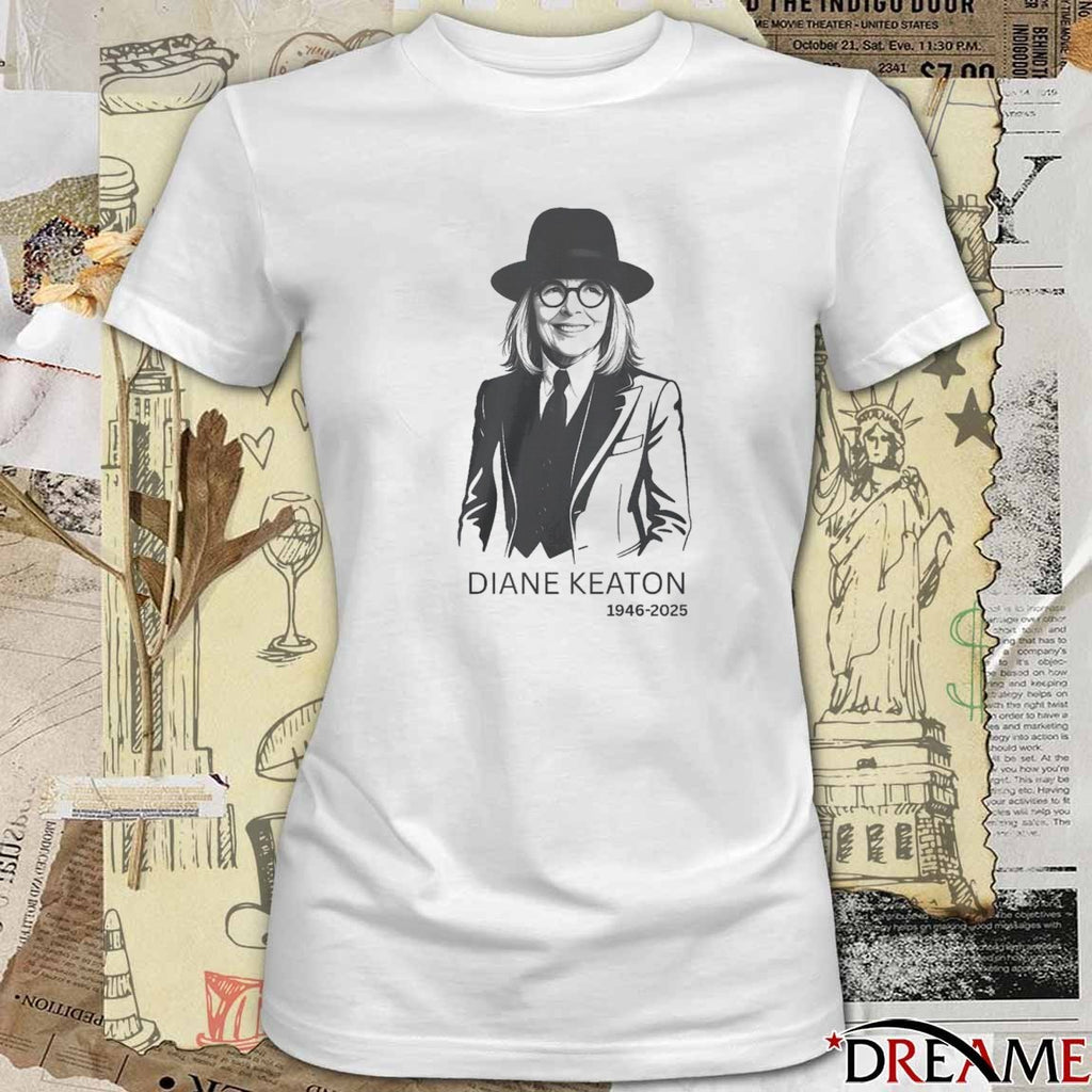 Rest In Peace Diane Keaton 1946 – 2025 t-shirt