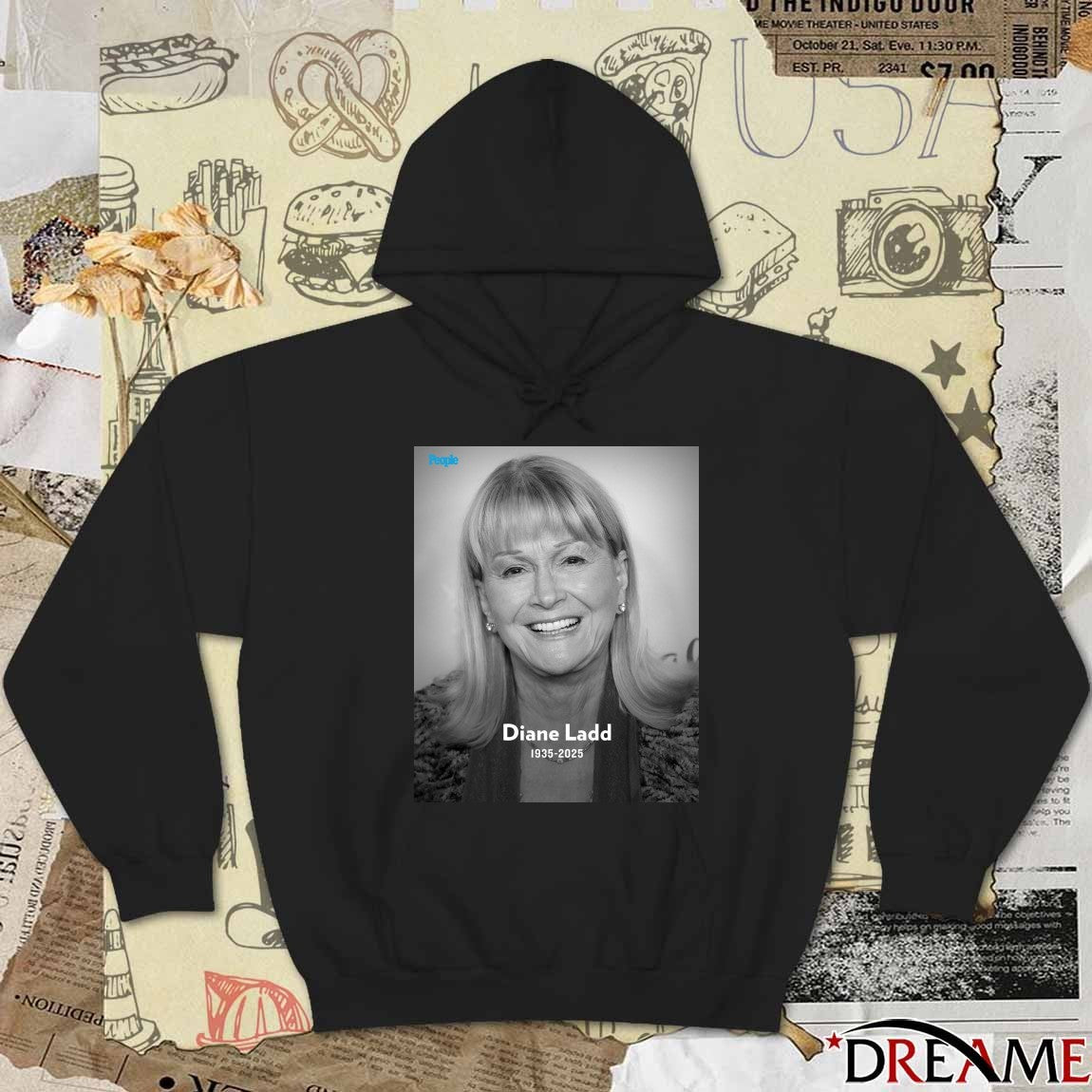 Rest In Peace Diane Ladd 1935 – 2025 People Magazine Poster t-shirt
