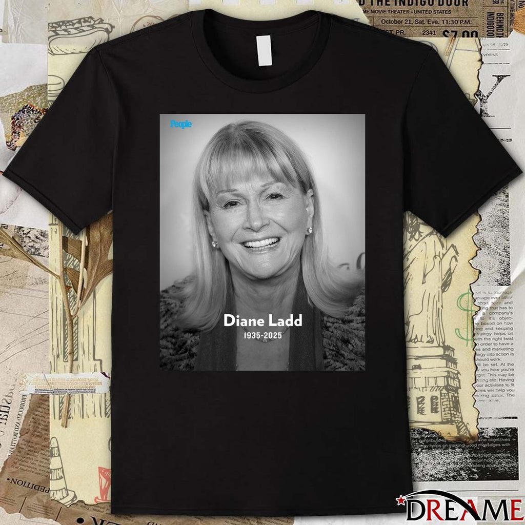 Rest In Peace Diane Ladd 1935 – 2025 People Magazine Poster t-shirt