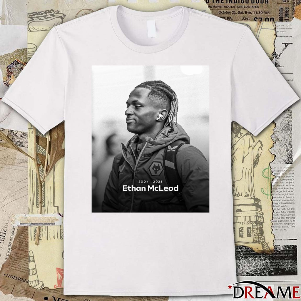 Rest In Peace Ethan McLeod Tragically Passed Away 2004 – 2025 Poster t-shirt