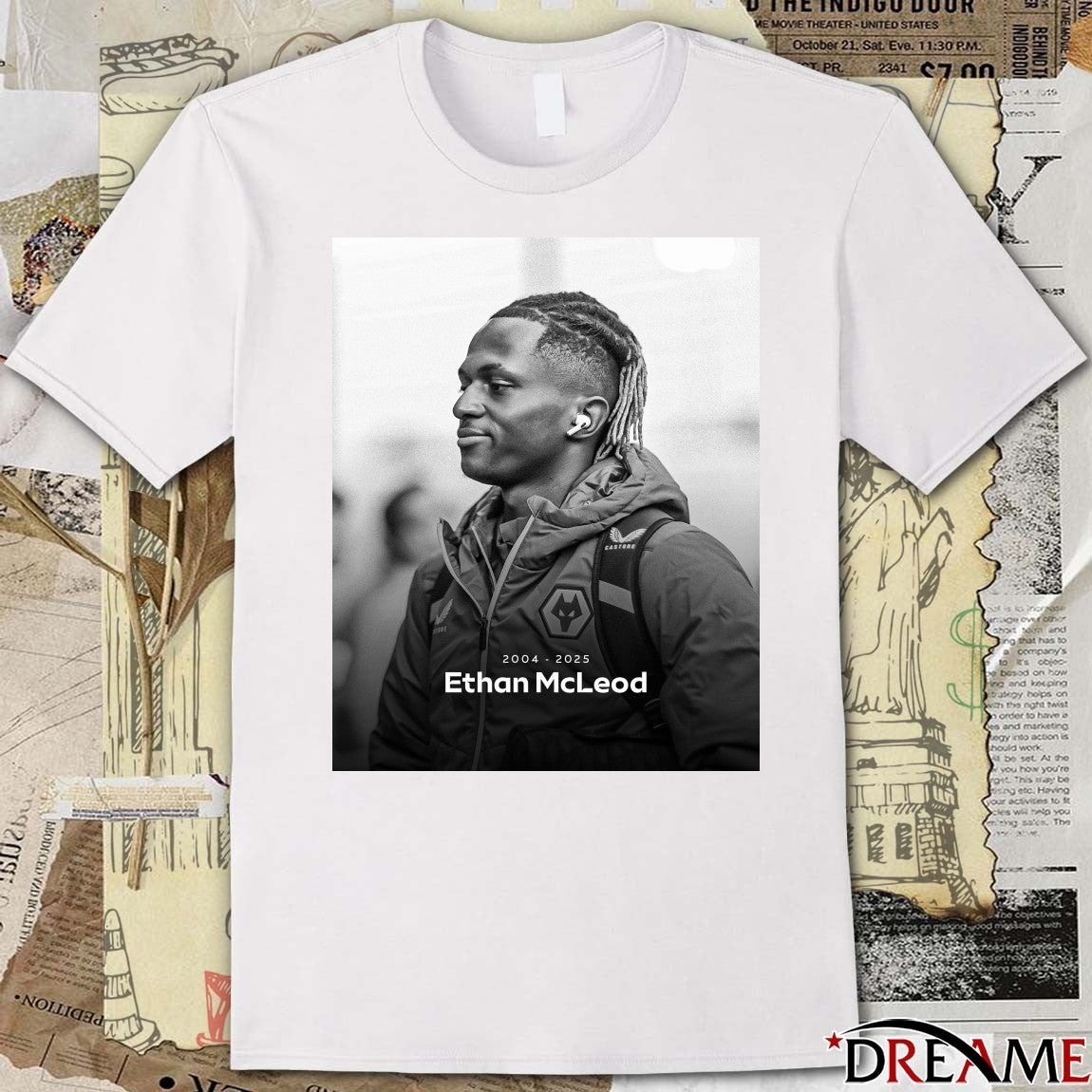 Rest In Peace Ethan McLeod Tragically Passed Away 2004 – 2025 Poster t-shirt