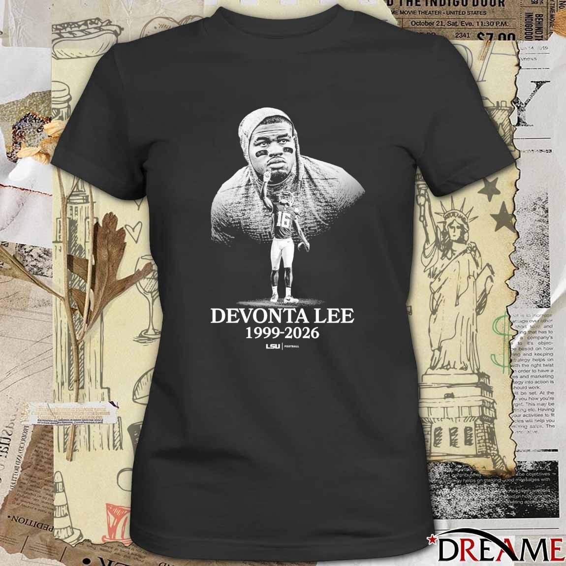 Rest In Peace Former Tiger Devonta Lee 1999 – 2026 LSU Football t-shirt