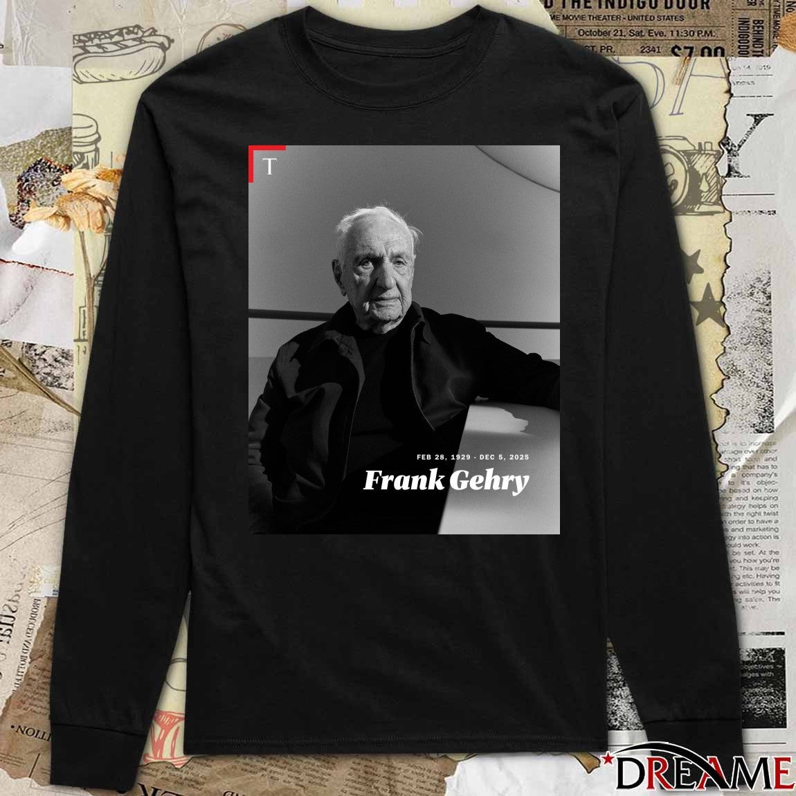 Rest In Peace Frank Gehry February 28 1929 – December 5 2025 Poster t-shirt