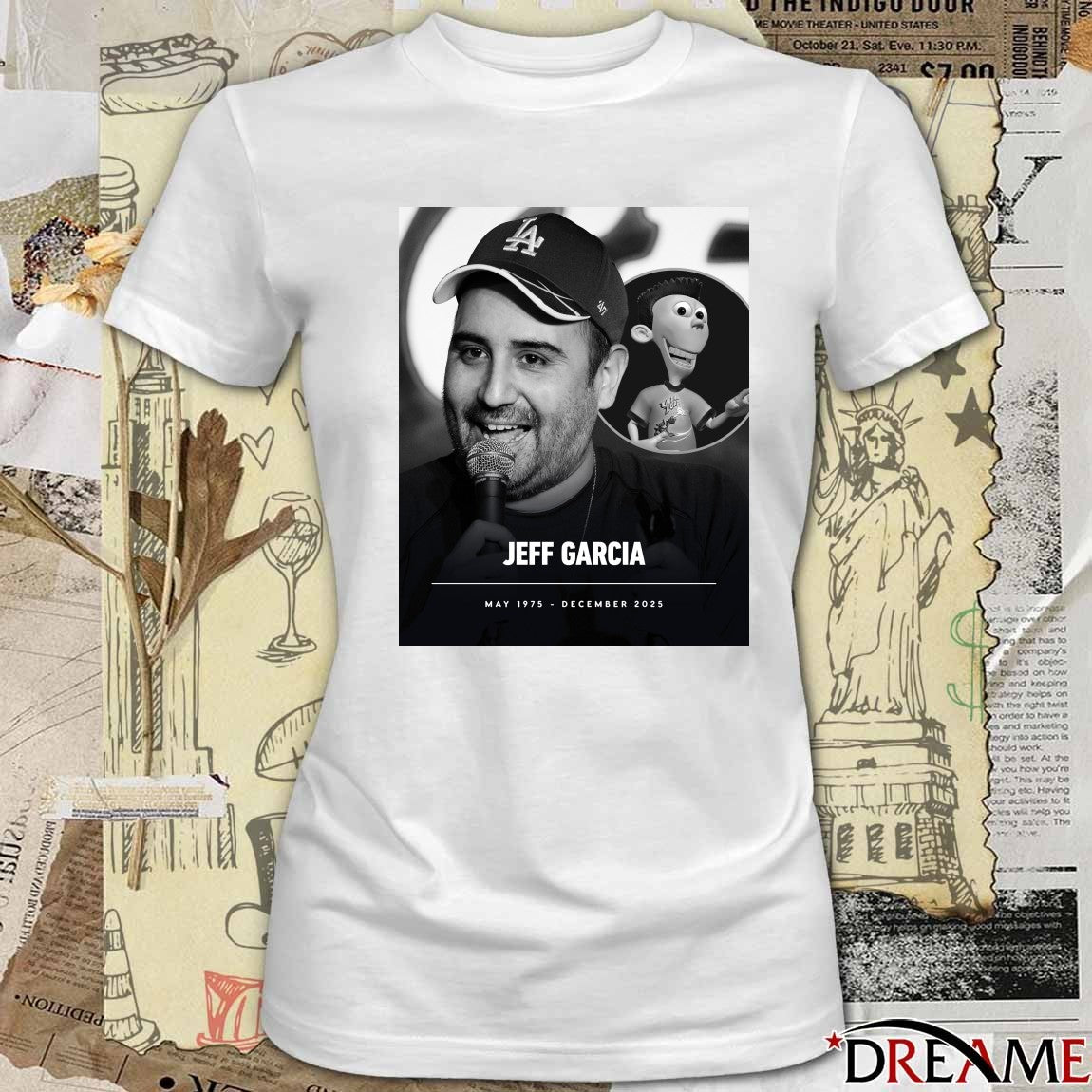 Rest In Peace Jeff Garcia May 1975 – December 2025 IGN Poster t-shirt
