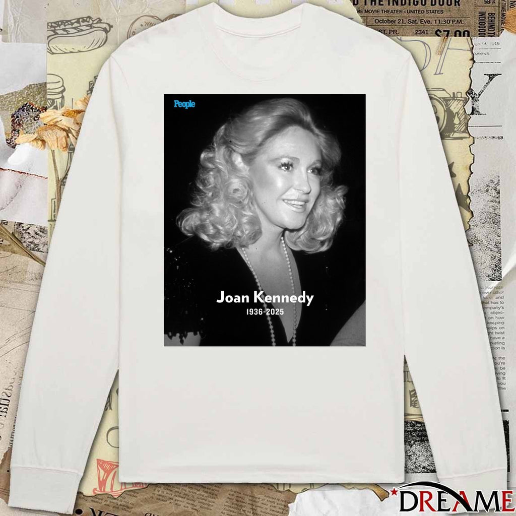 Rest In Peace Joan Bennett Kennedy 1936 – 2025 People Poster t-shirt
