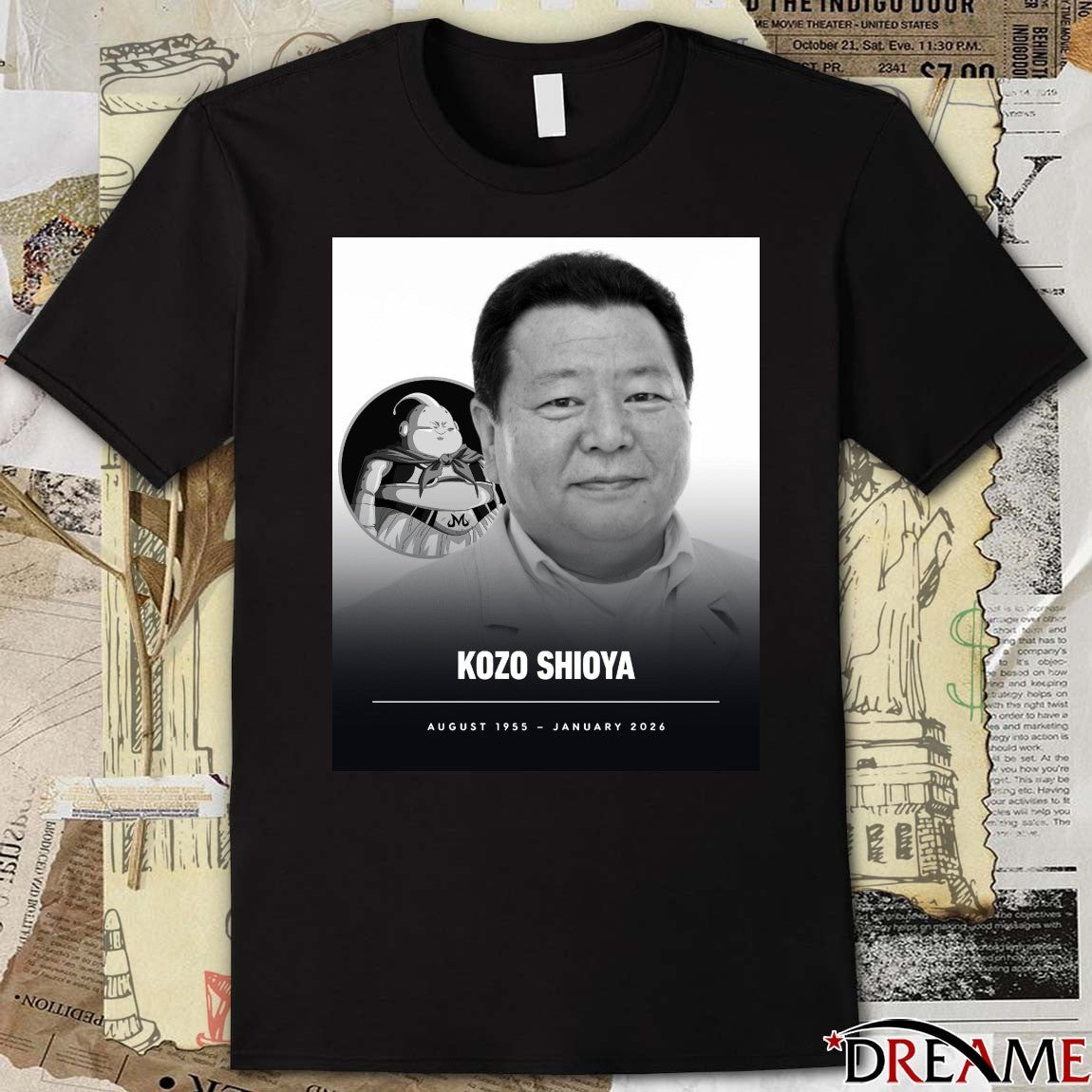 Rest In Peace Kozo Shioya August 1955 – January 2026 Poster t-shirt