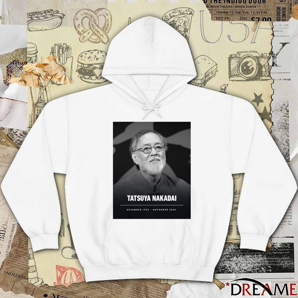Rest In Peace Legendary Japanese Tatsuya Nakadai December 1932 – November 2025 Poster t-shirt