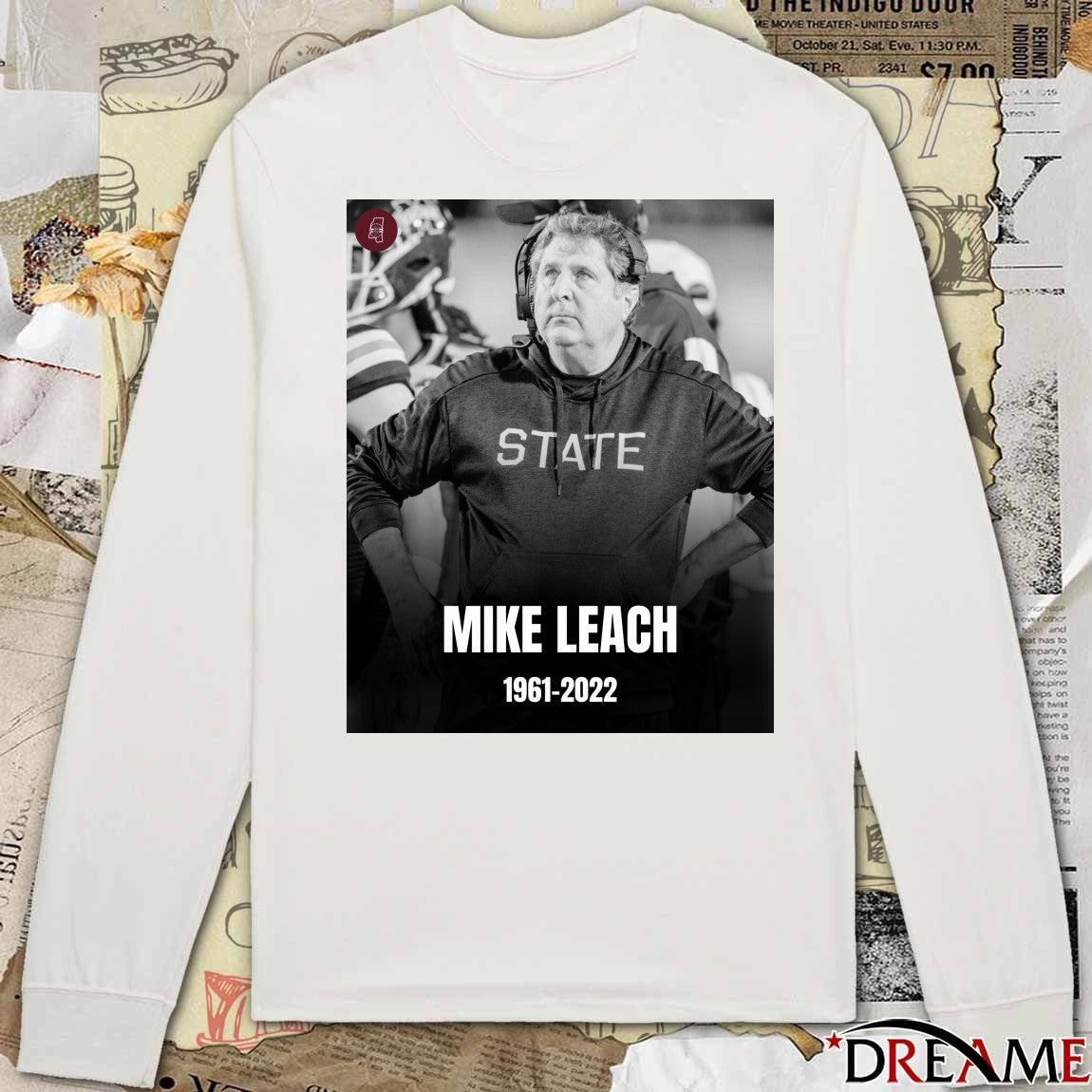 Rest In Peace Mike Leach College Football Coach 1961 – 2022 Poster t-shirt