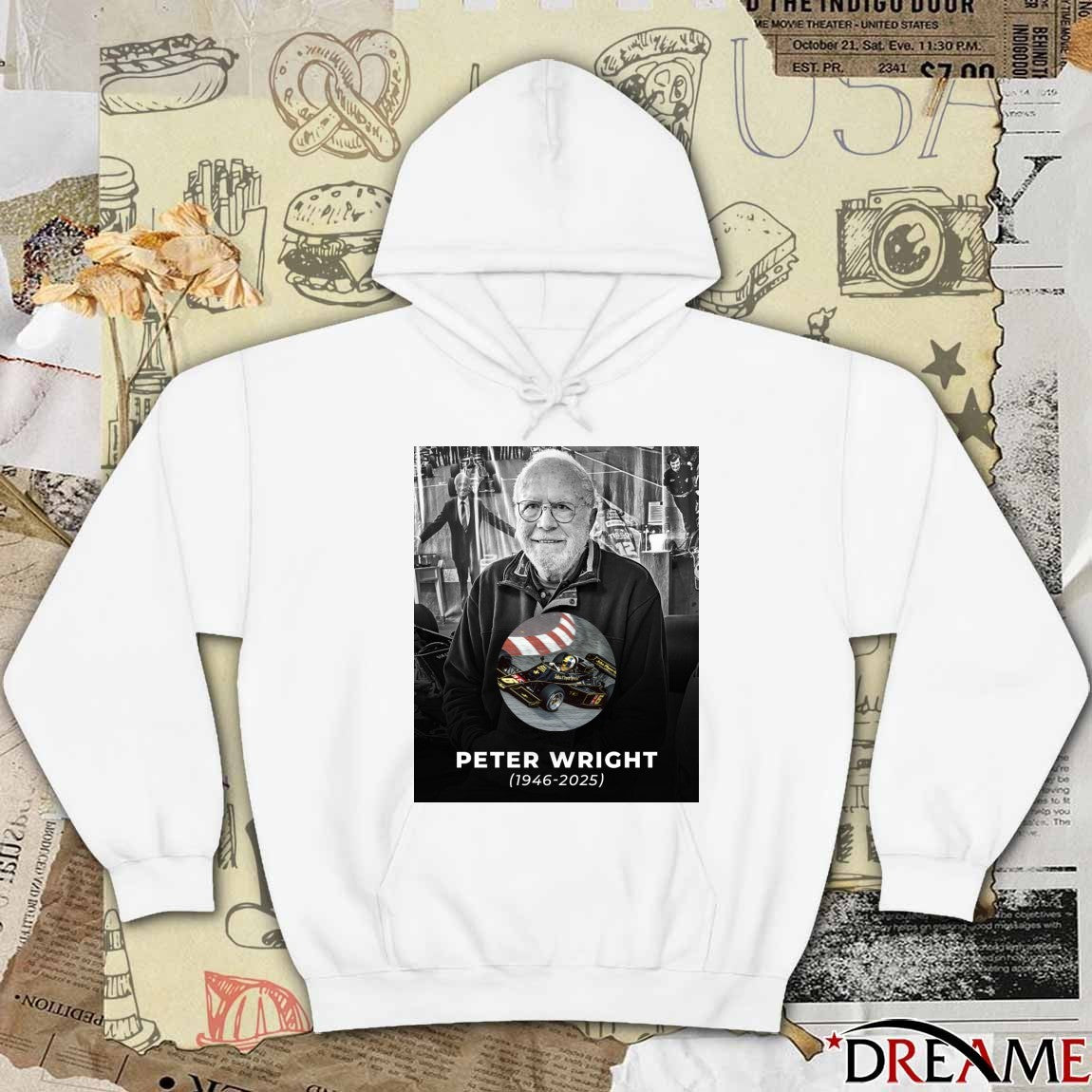 Rest In Peace Peter Wright Has Sadly Passed Away 1946 – 2025 Autosport Poster t-shirt