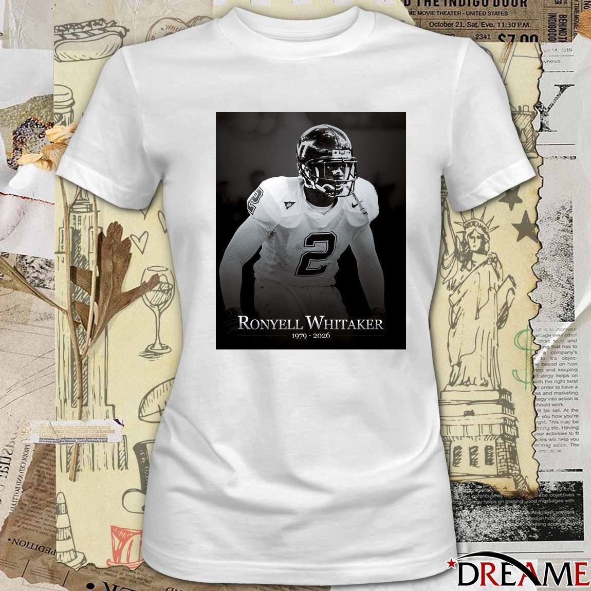 Rest In Peace Ronyell Whitaker 1979 – 2026 Virginia Tech Football Poster t-shirt