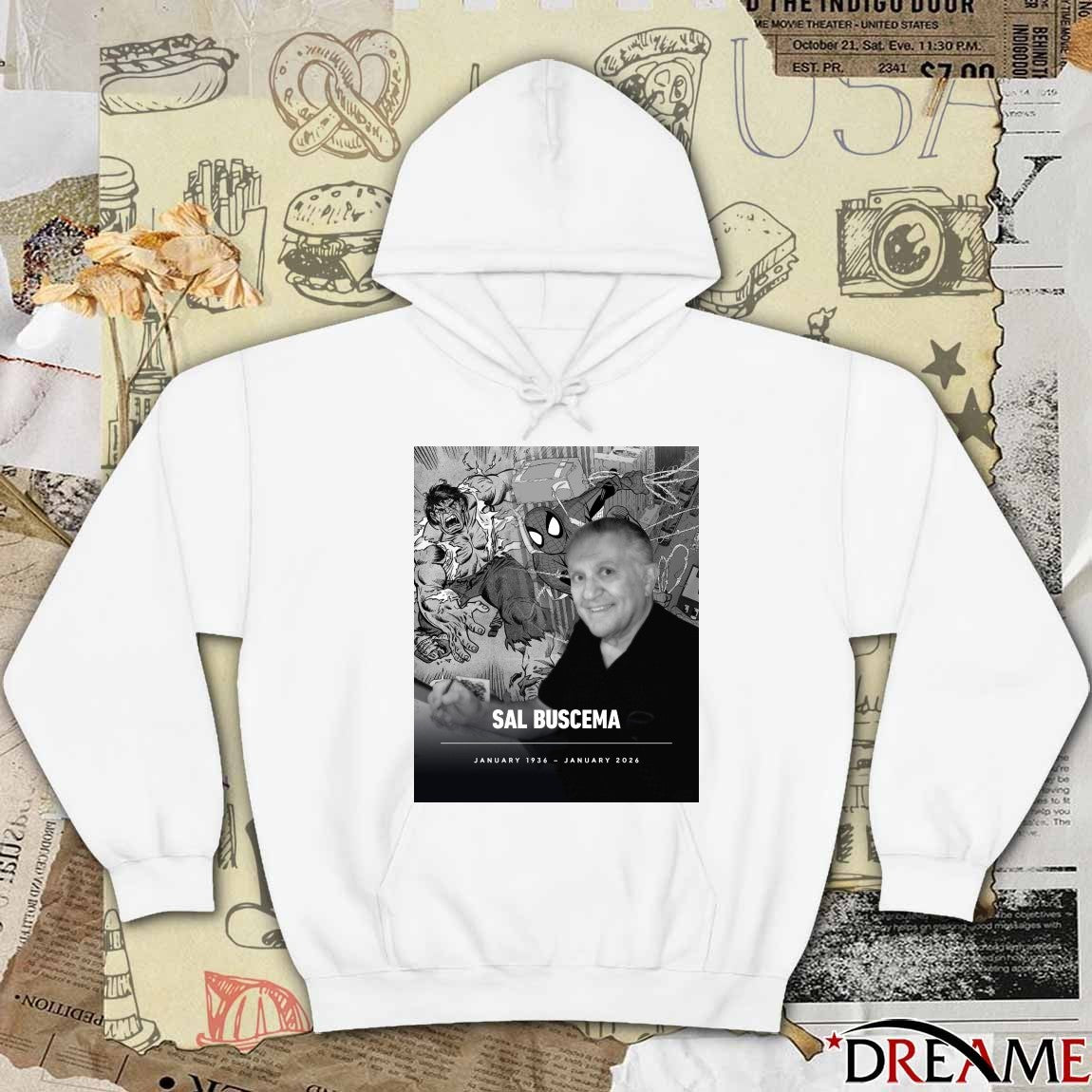Rest In Peace Sal Buscema January 1936 – January 2026 Poster t-shirt