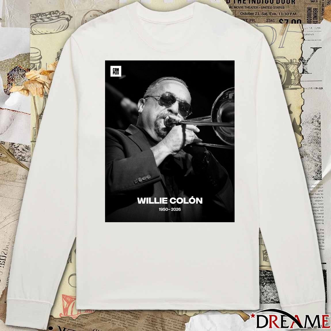 Rest In Peace Salsa Giant Willie Colón Passed Away 1950 – 2026 Poster t-shirt