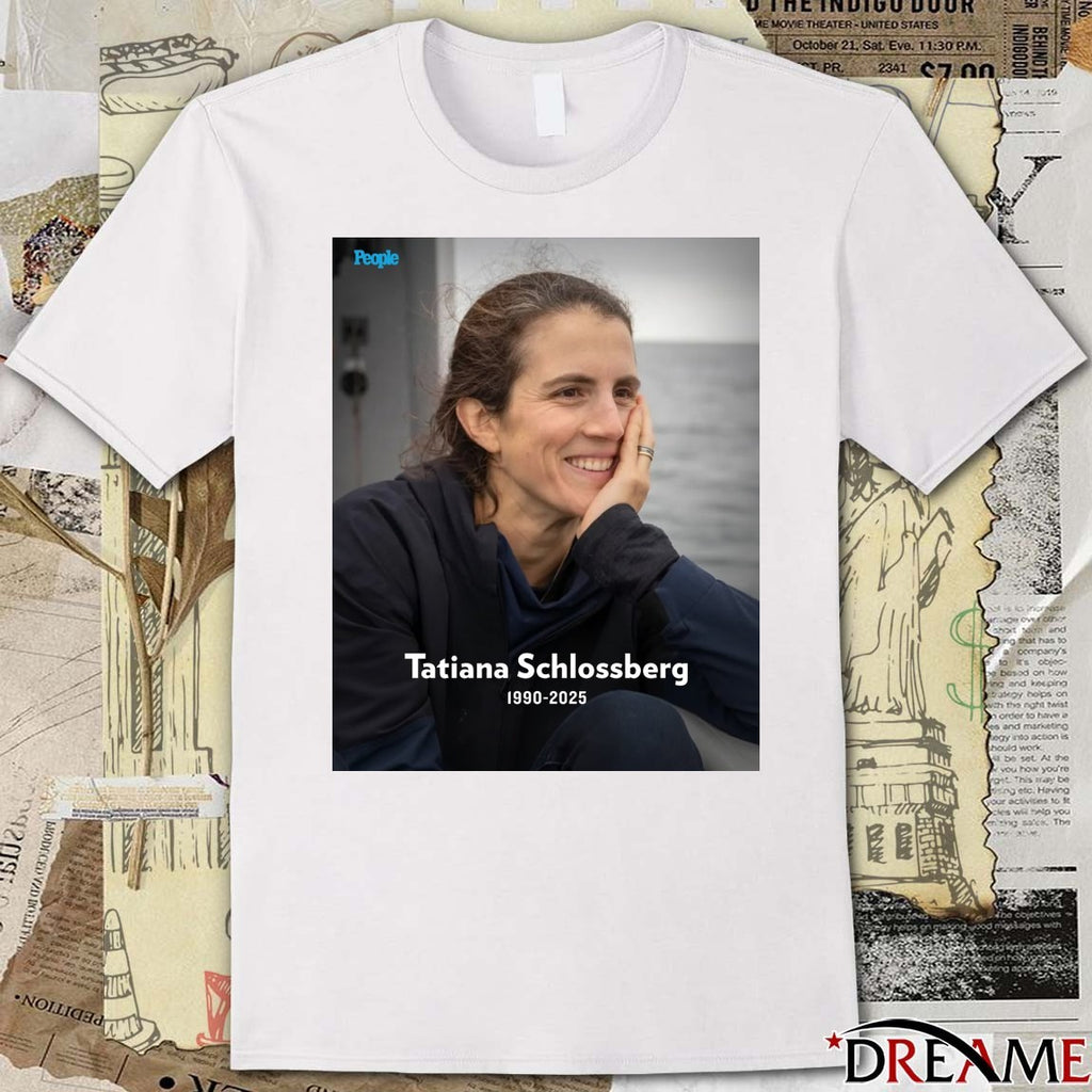 Rest In Peace Tatiana Schlossberg 1990 – 2025 People Poster t-shirt
