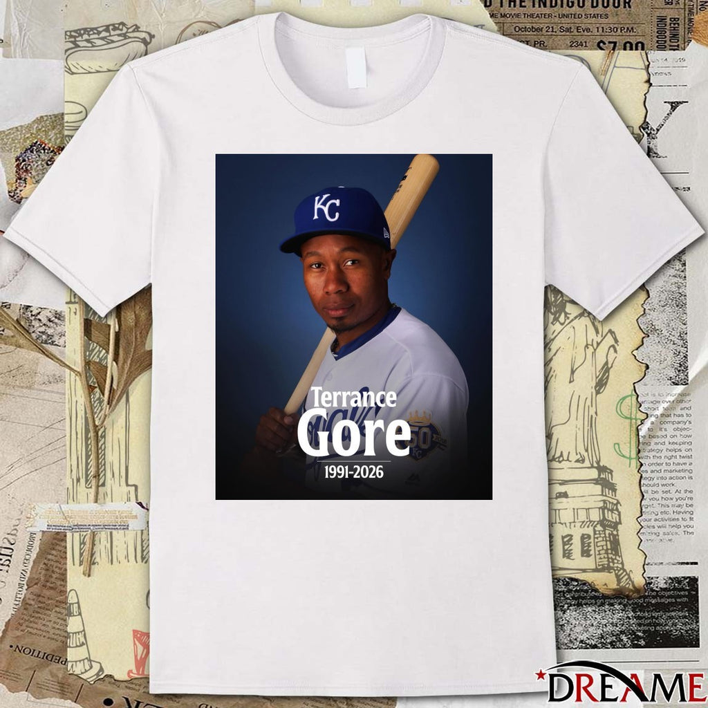 Rest In Peace Terrance Gore 34 Years Old 1978-2026 Poster t-shirt
