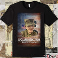 Rest In Peace U.S. Army Specialist Spc. Sarah Beckstrom Poster t-shirt