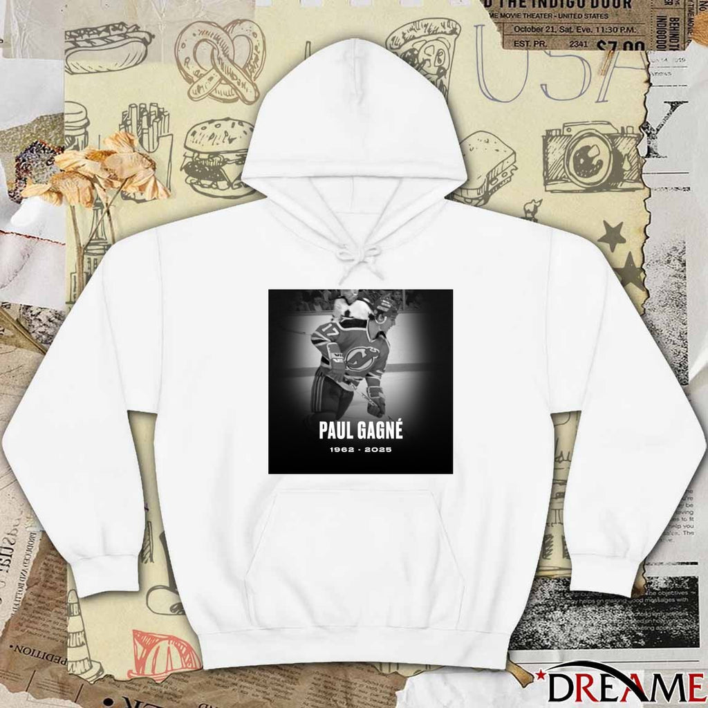 Rest In Peace former NHL player Paul Gagné 1962 – 2025 Poster t-shirt