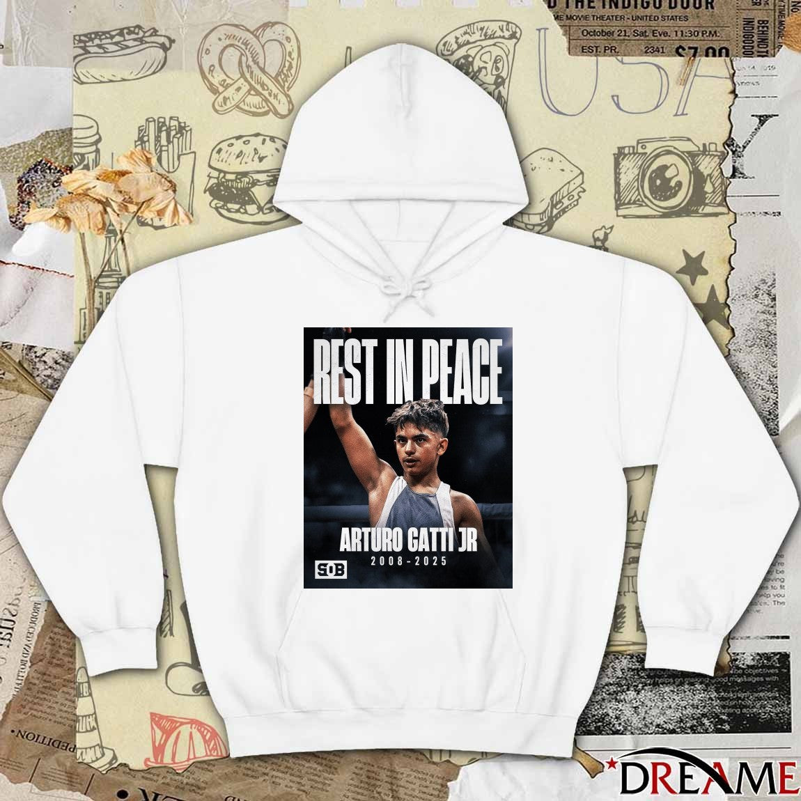 Rest In peace Arturo Gatti Jr 2008 – 2025 Source of Boxing Poster t-shirt