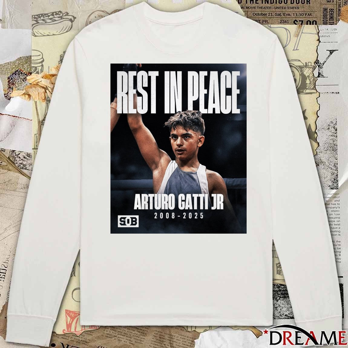 Rest In peace Arturo Gatti Jr 2008 – 2025 Source of Boxing Poster t-shirt