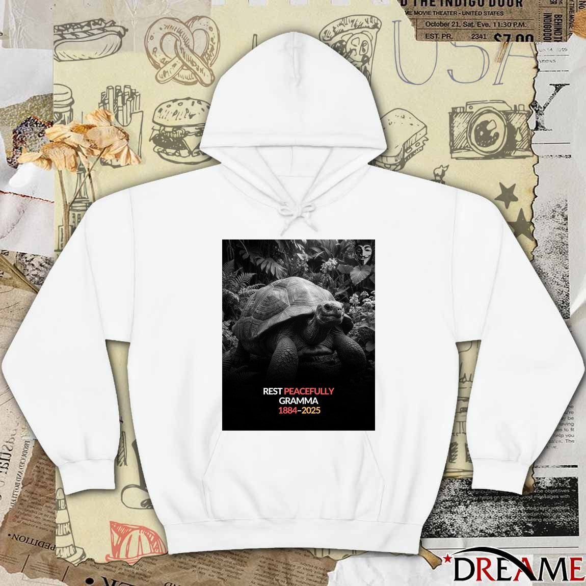 Rest Peacefully Gramma 1884-2025 t-shirt