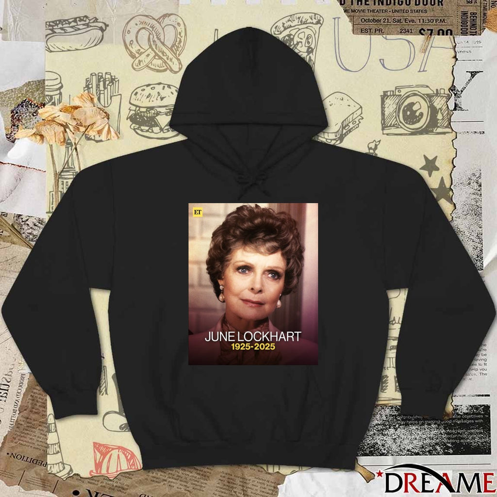 Rest in Peace June Lockhart 1925 – 2025 star of Lassie and Lost in Space Poster t-shirt
