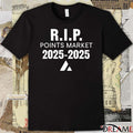 Rest in Peace Points Market 2025 – 2025 logo t-shirt