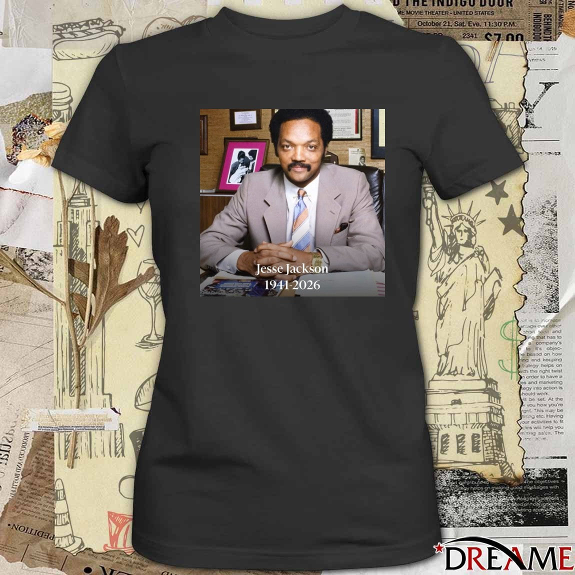Rev. Jesse Jackson 1941-2026 Passed Away On Tuesday Morning At Age 84 t-shirt