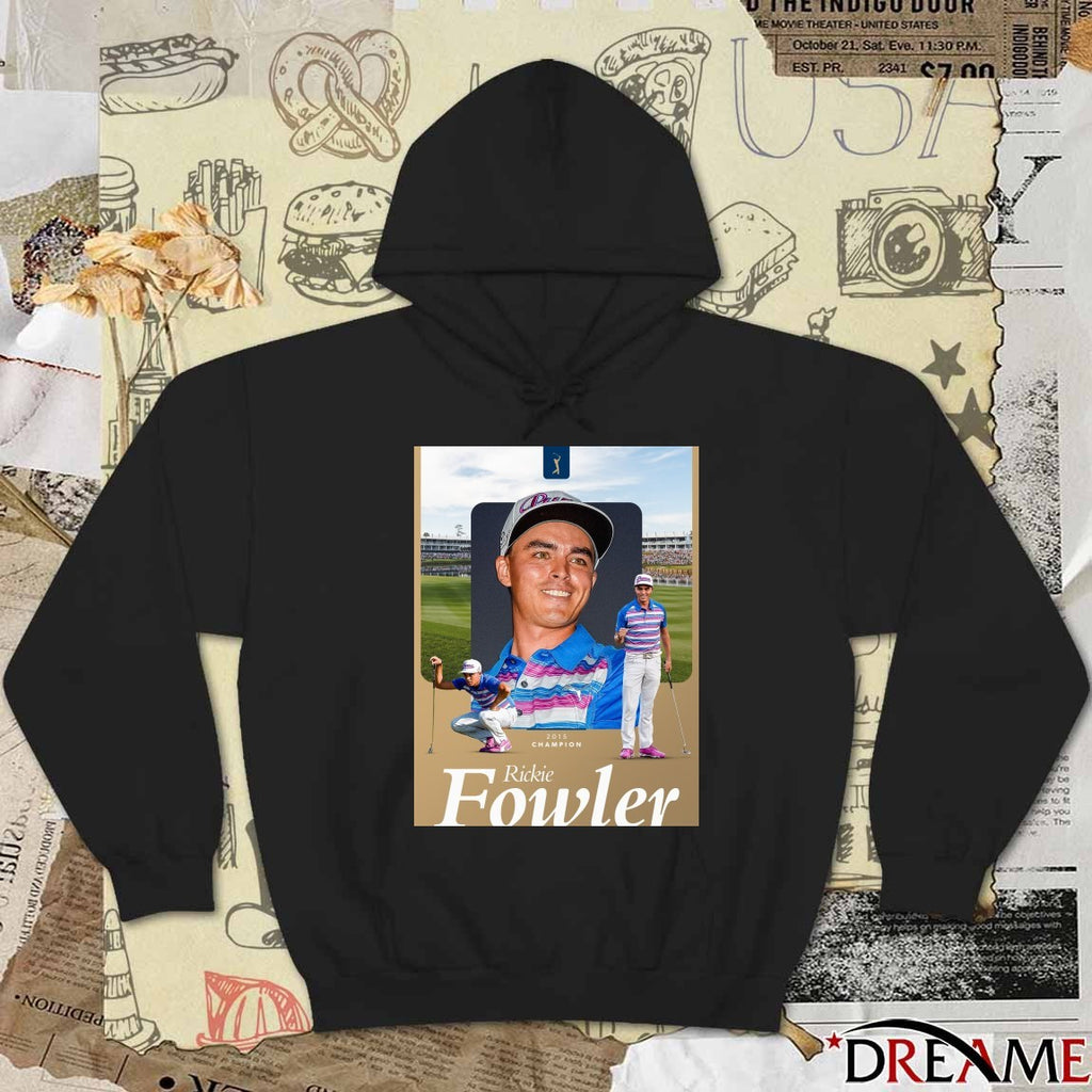 Rickie Fowler 2015 Champion In The Players History Poster t-shirt