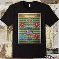 Road to the Championship Catch the Rose Bowl and Allstate Sugar Bowl Quarterfinals this Jan 1st Poster t-shirt