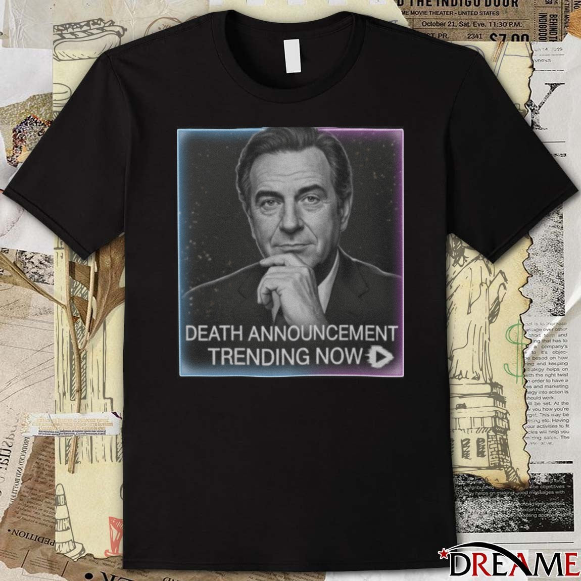 Rob Reiner Memorial 1947-2025 – Death Announcement Trending Now t-shirt